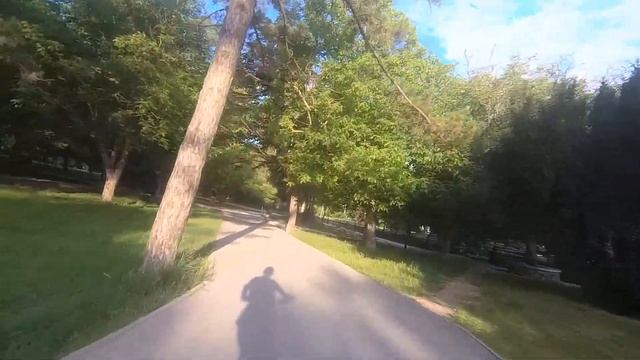 На велосипеде по Симферополю - Гагаринский парк 14.06.2022 смотреть онлайн