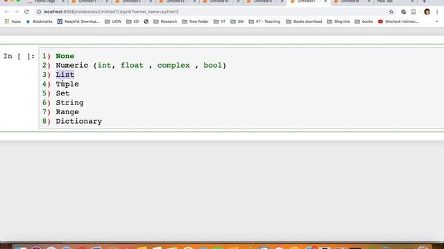 # 10 # Python For Absolute Beginners : Data Types in Python : Part 1 смотреть онлайн