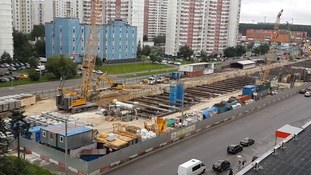 Видеофон - Ново-Переделкино, строительство метро. 2016 смотреть онлайн