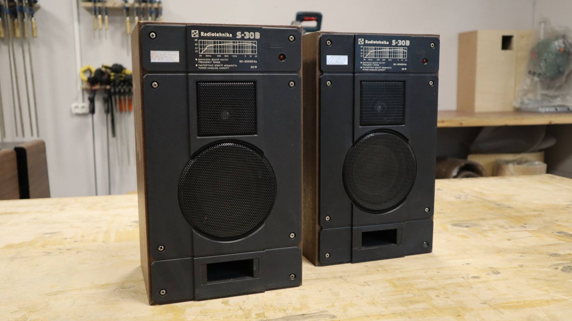 Реставрация Радиотехника S-30B.