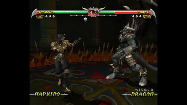 Fighting Game Bosses 102. Mortal Kombat: Deception - Onaga boss battle смотреть онлайн