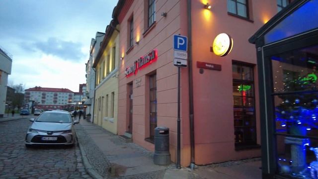Klaipėda. Вечерняя прогулка по городу. Lietuva #klaipėda