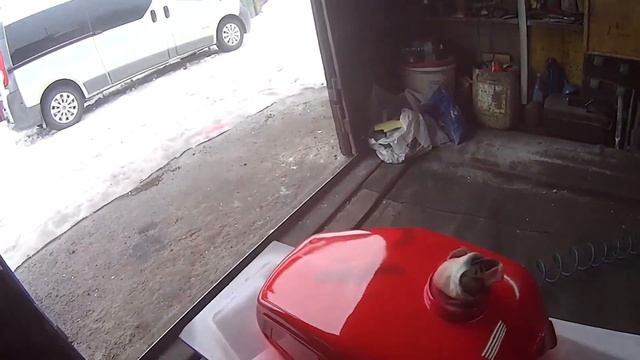 Фарбування деталей/ Мотоцикл ІЖ / №3