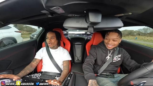 Driving Jazz C8 Corvette 100MPH‼️? *payback time* смотреть онлайн