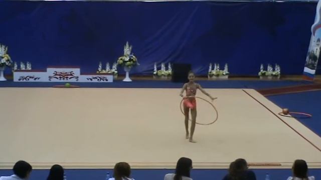 Баженова Валерия, 2000гр, обруч. ЮГ 04.10.2013г Пенза смотреть онлайн