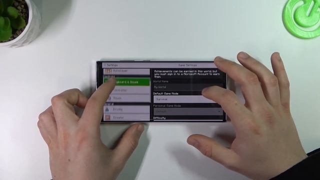 Samsung S22 Ultra - Graphics Settings In MINECRAFT | + Render Distance Test
