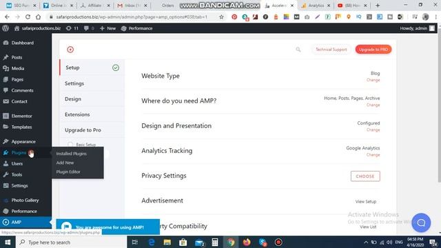 Google #AnalyticsCode Setup with AMP and Word press | смотреть онлайн