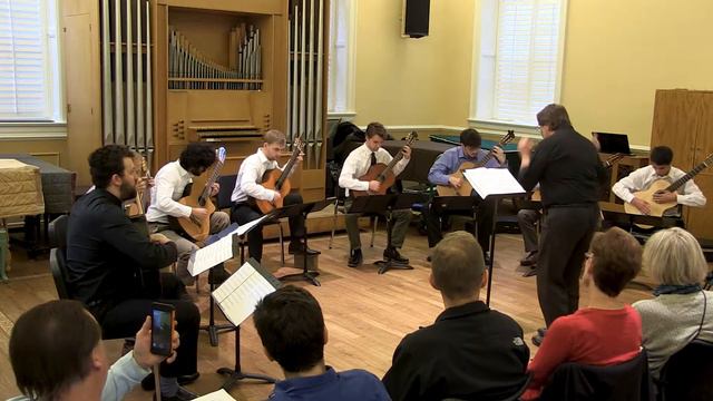 UNC Guitar Ensemble - TECHNO смотреть онлайн