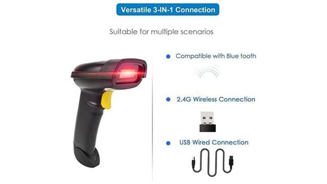 2024 What's change? | NETUM NT-1228BL Bluetooth Wireless 2D QR Barcode Scanner смотреть онлайн