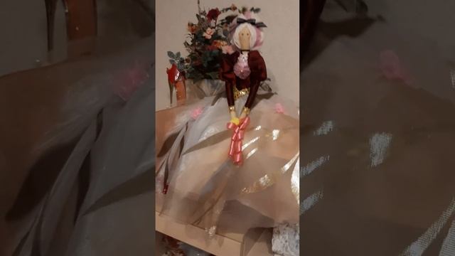 Кукла Тильда. ??не устаю делать кукол. ЛЮБИМОЕ КРАСИВОЕ ЗАНЯТИЕ. смотреть онлайн