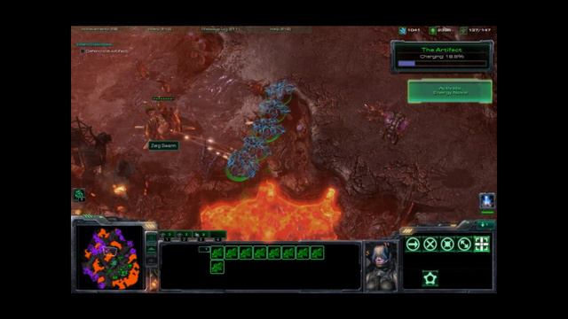 Starcraft II Wings of Liberty: Final Mission "All In" Hard + Aces High Achievement Part 1 смотреть онлайн