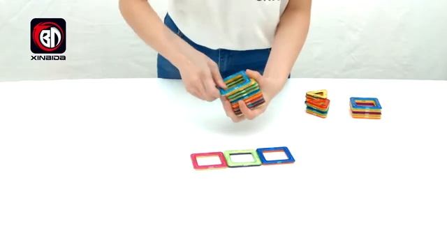 Магнитный конструктор Magical Magnet - примеры сборки.