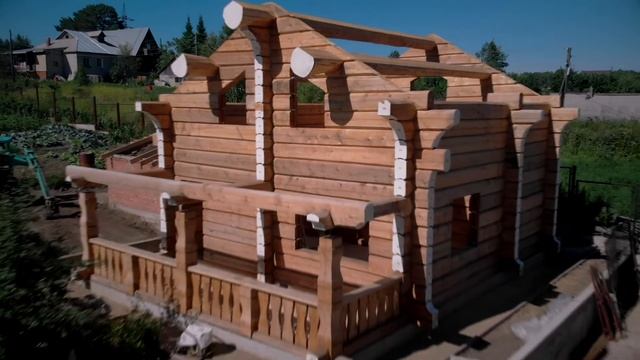 Монтаж деревянной бани по норвежской технологии «Коноба» смотреть онлайн