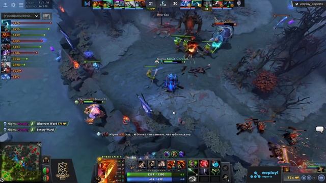 Nigma vs OG Seed - Map1 | Ru-VODs | WePlay! Pushka League смотреть онлайн