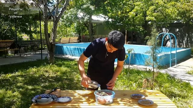 Очень сочный и вкусный шашлык из говяжьего филе /ШАШЛЫК Традиционный узбекский смотреть онлайн