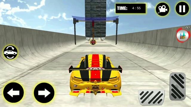 Ultimate racing derby fast sports car stunts 3d game # 12 Android Game Play смотреть онлайн