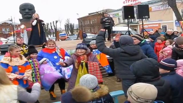 Празднуем Масленицу , часть 2 . Киржач 2016г. смотреть онлайн