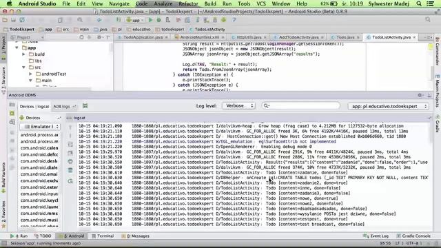 012 Saving data to database part 2 смотреть онлайн