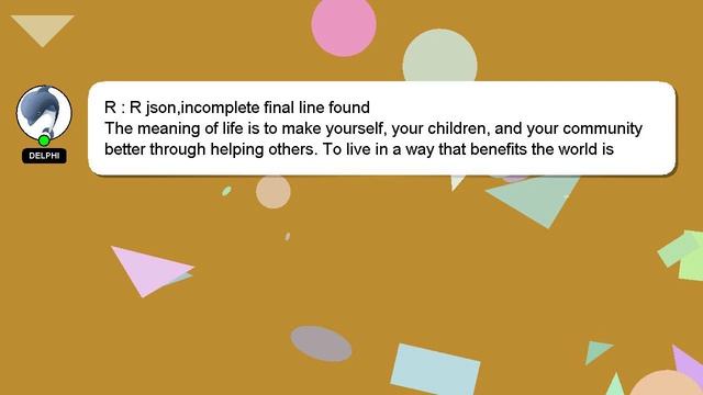 R : R json,incomplete final line found смотреть онлайн