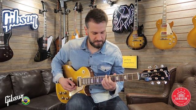Gibson Les Paul Classic 2019 (Gold Top) смотреть онлайн