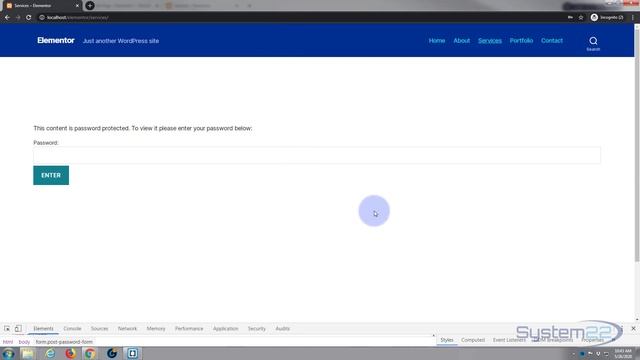 Elementor How To Customize The Password Protect Login Page ? смотреть онлайн