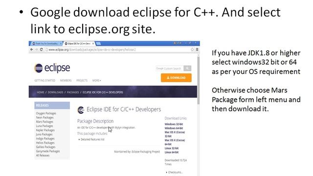 C and C++ using Eclipse and MINGW Compiler смотреть онлайн