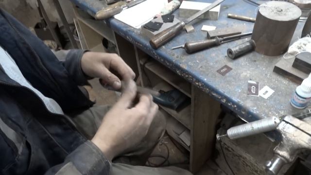 Изготовление наборной гарды. смотреть онлайн