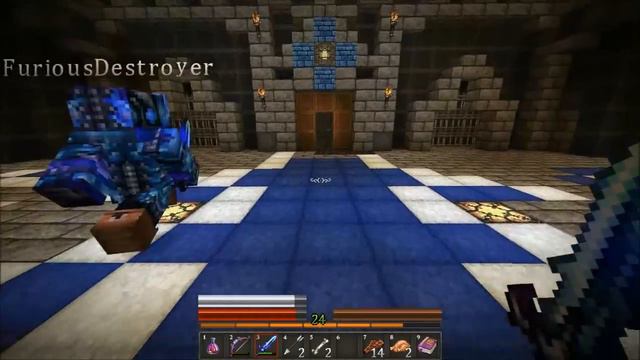 Minecraft: Wrath of the Fallen (Custom Adventure Map) Part 4 смотреть онлайн