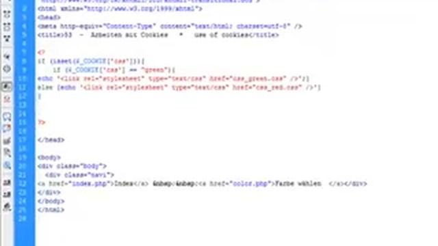 Arbeiten mit Cookies (2/2) - Tutorial von Webseiten mit PHP смотреть онлайн