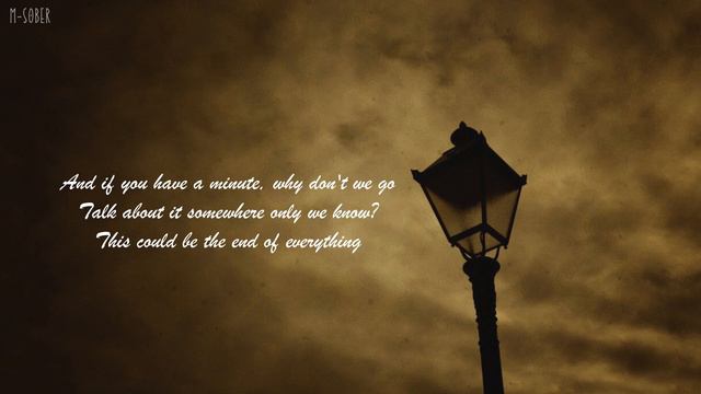 Somewhere Only We Know (Lyrics)- Keane смотреть онлайн