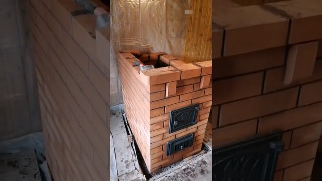 Печь малютка 2,5 на 4 кирпича(начало)? смотреть онлайн