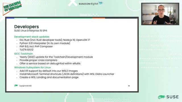 SLE 15 SP4: What is coming? смотреть онлайн