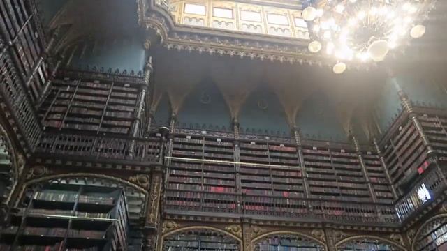 Португальская библиотека в Рио-Де-Жанейро смотреть онлайн