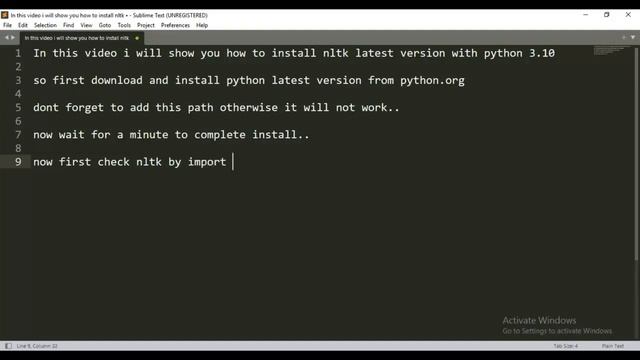 How To Install NLTK In Python | Programming topic смотреть онлайн