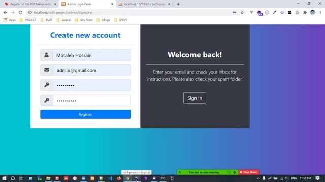 DCW in OOP php & MySQL 05: User registration form validation in javascript смотреть онлайн