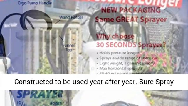 30 SECONDS Outdoor Cleaner, 1 Gallon - Sprayer - Overview смотреть онлайн