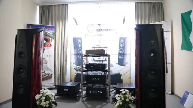 Sonus Faber Aida II @ Audio Research Reference 250 SE@HI-FI & HIGH END 2018 Moscow смотреть онлайн