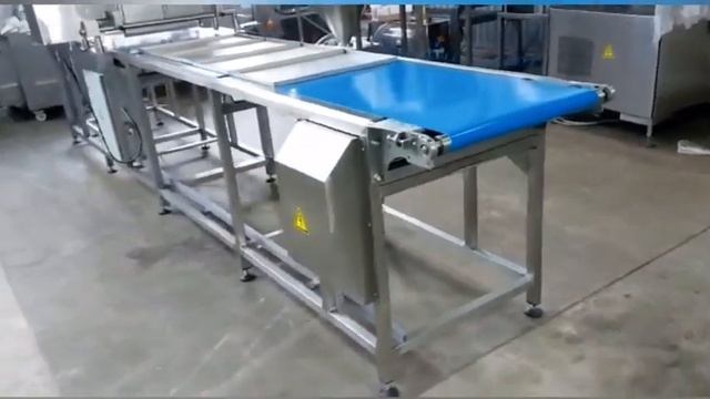 PLAST LINE600 для формирования и укладки изделий на противень кондитерский или стальной под печи. смотреть онлайн