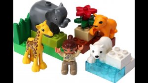 Lego Duplo ZOO (Лего Дупло, собираем Зоопарк)