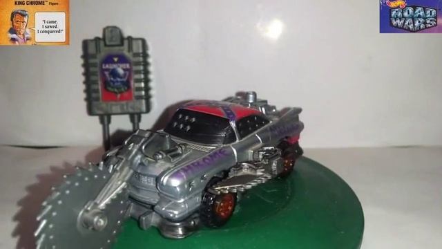 Hot Wheels ROAD WARS deluxe King Chrome 1993 (super ultra rare) review смотреть онлайн