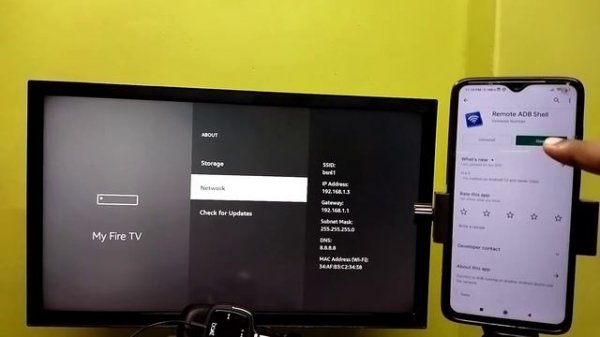 Amazon Fire TV Stick : How to Open ADB Shell | Send ADB Commands