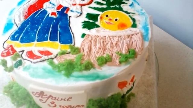 Торт для девочки на 3 годика. смотреть онлайн