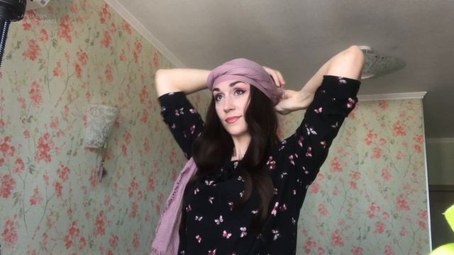 Повязания на длинные волосы или парик. ПАРИК и ПЛАТОК. Особенности повязания. 5+ способов смотреть онлайн