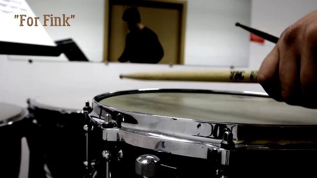 "For Fink" (for snare drum solo). G. Zhuravlev смотреть онлайн