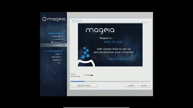 Installing Mageia 5 Linux on VirtualBox смотреть онлайн