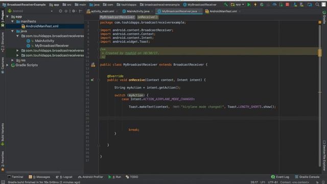 Android Broadcast Receiver - Bangla Tutorial смотреть онлайн