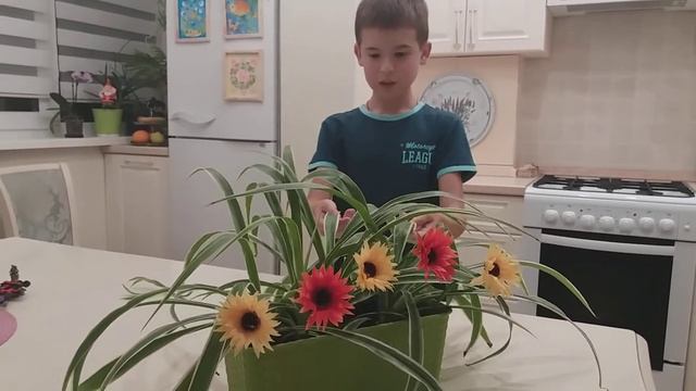 цветочная композиция своими руками смотреть онлайн