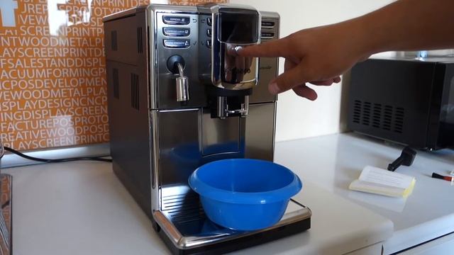 Saeco Incanto HD 8914  Pierwsze Uruchomienie. Instalacja Filtra AQUACLEAN