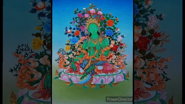 Green Tara Mantra 108 times || Om Tare Tu Tare Ture Soha || wish fulfilment mantra ?? #greentaramat смотреть онлайн