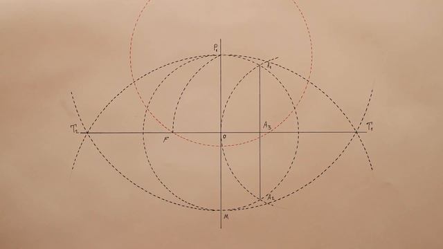 4K How to draw pentagon with using a compass and a ruler смотреть онлайн